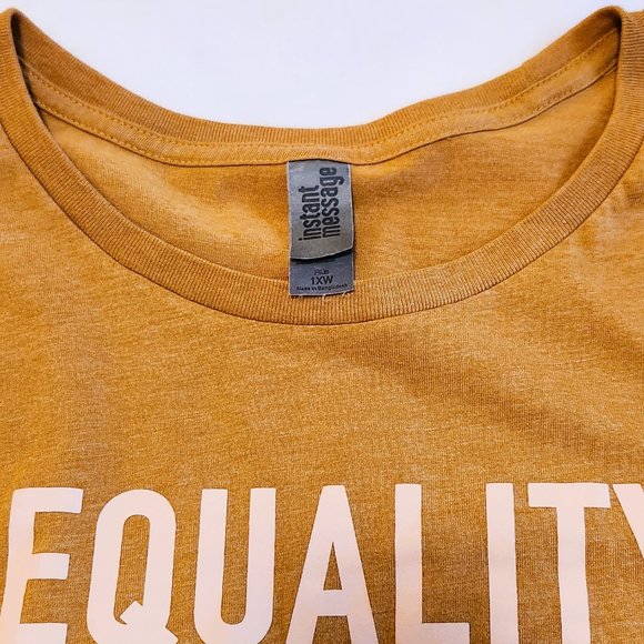 Equality Respect Kindness Love Tee - Size 1X - Picture 3 of 4